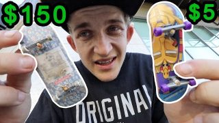 $5 Tech Deck VS $150 fingerboard