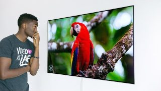 Dope Tech: The 4K OLED Wallpaper TV!