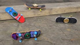 Homemade Tech Deck Fidget Spinner!!