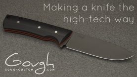 Making a knife the high-tech way