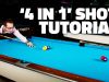 Billiards Tutorial – The 4-IN-1 SHOT
