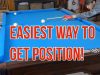 EASIEST WAY TO GET POSITION ON YOUR NEXT SHOT IN POOL! | Center Table Position