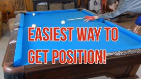EASIEST WAY TO GET POSITION ON YOUR NEXT SHOT IN POOL! | Center Table Position