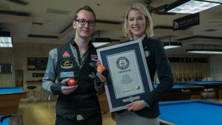 Guinness World Record Breaking Pool Shots | Venom Trick Shots