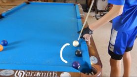 How to Curve the Cue ball in a game | In-Game massé