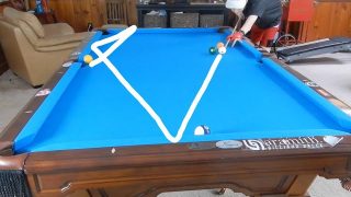 How to Curve the Cue Ball off the Rail! | Detailed Masse Tutorial