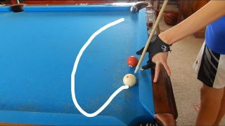 How to Curve the Cue Ball off the Rail |Masse Tutorial