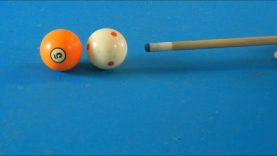 How to Draw the Cue Ball when the Balls are Close | 2 millimeter draw shot