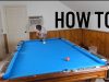 How to make long shots in pool