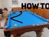How to shoot a draw/backspin shot! | Pool Lessons