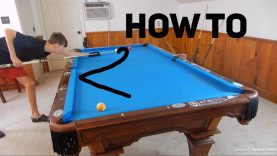 How to shoot a draw/backspin shot! | Pool Lessons