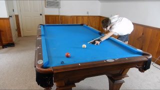 How to shoot a powerful topspin/follow shot