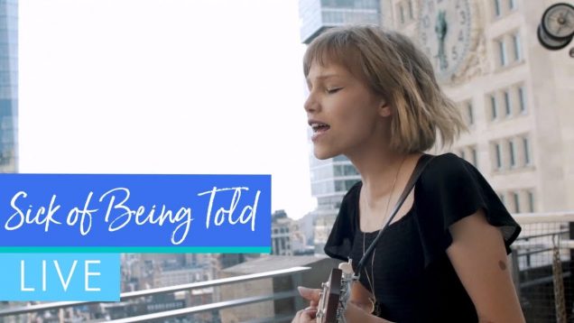 Grace VanderWaal – “Sick of Being Told” (Live)