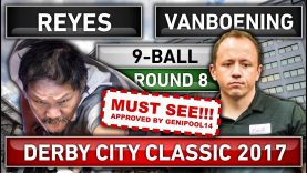 Efren Bata Reyes v Shane Van Boening ᴴᴰ 2017 Derby City Classic 9-ball Pool Round 8