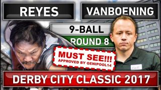 Efren Bata Reyes v Shane Van Boening ᴴᴰ 2017 Derby City Classic 9-ball Pool Round 8