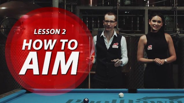 Billiard Tutorial: How to Aim & Cue Ball Control!!!