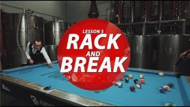 Billiards Tutorial for Beginner: How to Rack & Break!!!!