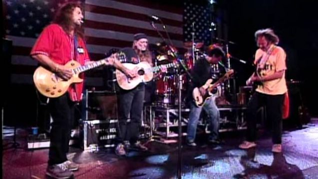 Neil Young, Willie Nelson and Crazy Horse – All Along the Watchtower (Live at Farm Aid 1994)