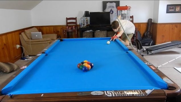 14 year old runs FIVE RACKS of 9 Ball