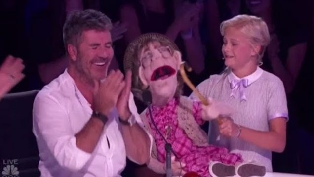 Darci Lynne: Her Naughty Old-lady Puppet ‘Edna’ Makes Simon Cowell BLUSH!! America’s Got Talent 2017