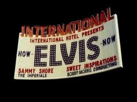 Elvis Rehearsing At the Las Vegas International Hotel August 1970