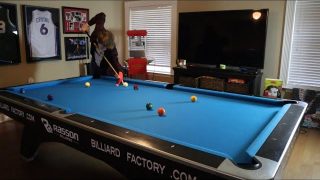 Top 5 Shots Of The Mosconi Cup Recreated On The Mosconi Cup Table!