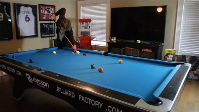 Top 5 Shots Of The Mosconi Cup Recreated On The Mosconi Cup Table!