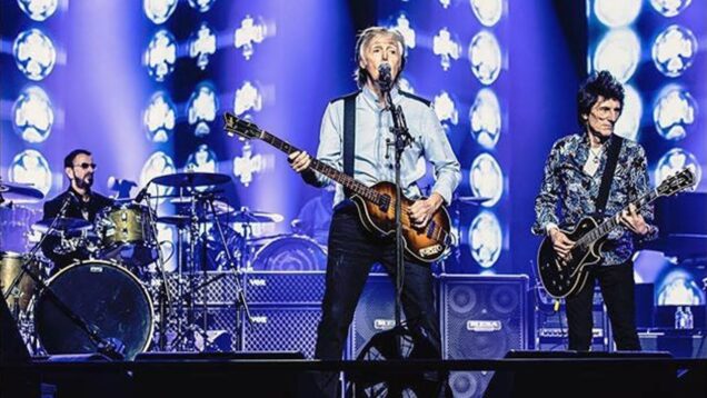 Paul McCartney & Ringo Starr & Ronnie Wood – Get Back [Live at O2 Arena, London – 16-12-2018]