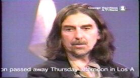 George Harrison – the complete last performance