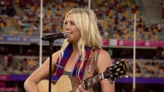Sara Berki – ‘Take Me Home, Country Roads’ Cover (Live at the Gabba Brisbane)